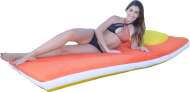 Aqua Cloud Duo Floating Mattress - Tango / Lemon